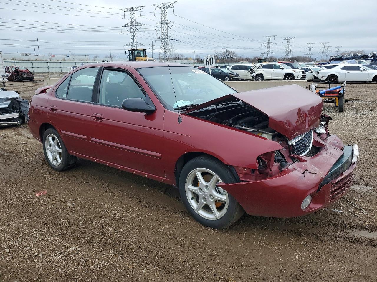 2001 Nissan Sentra VIN 3N1BB51D01L107607 photo 4