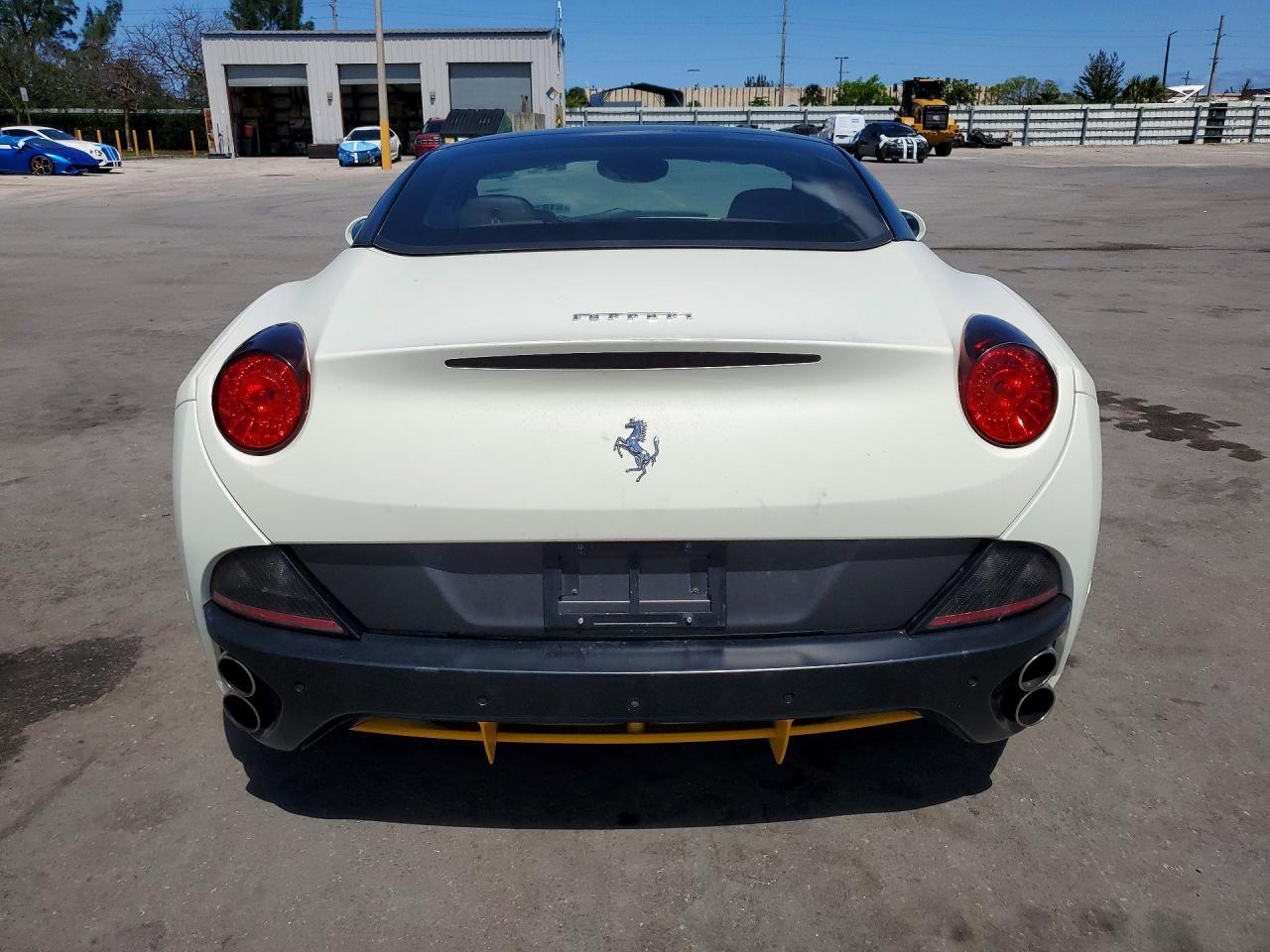 2011 Ferrari California VIN ZFF65LJA3B0178624 photo 6