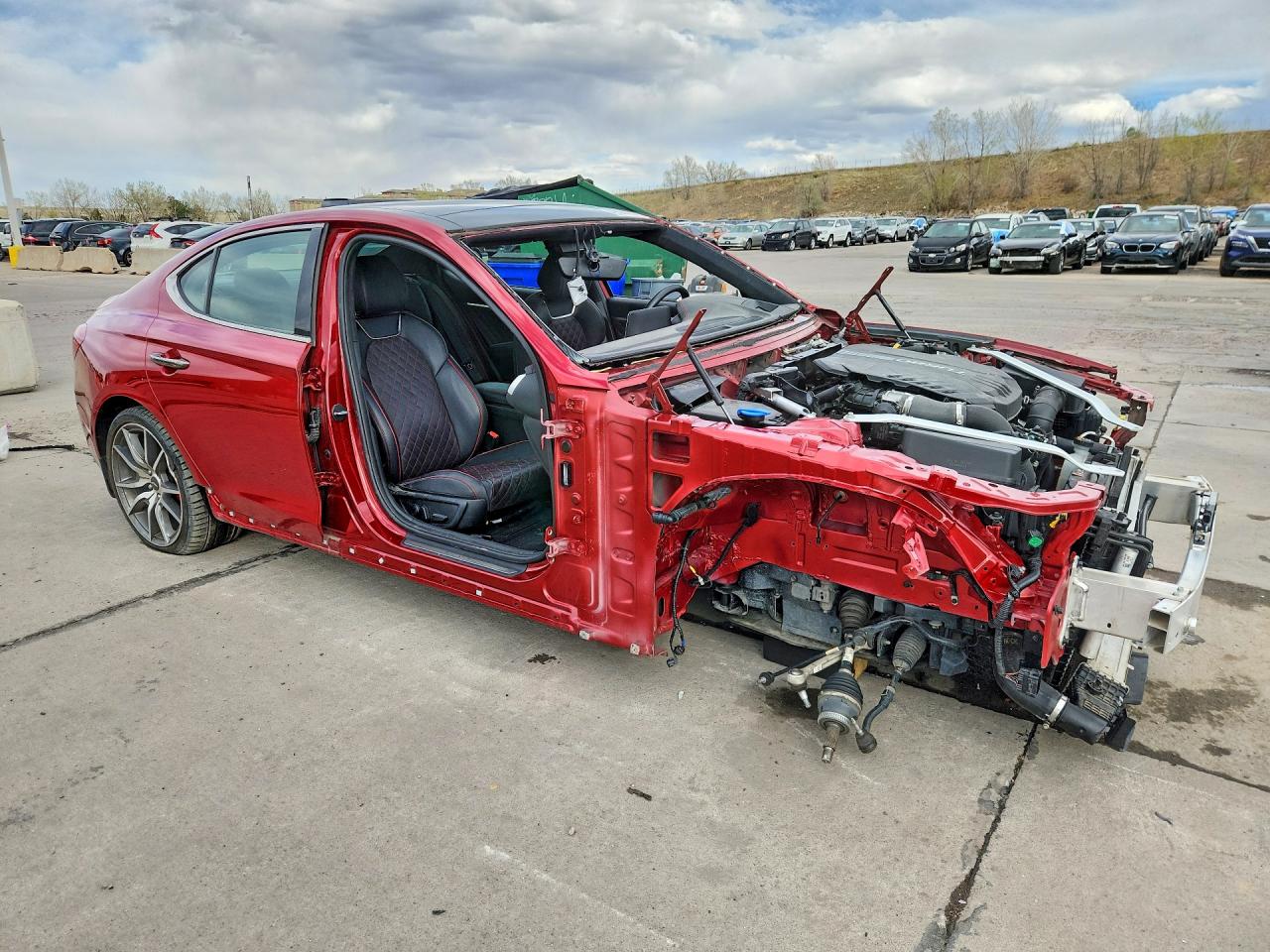 2020 Genesis G70 VIN KMTG34LE1LU058069 photo 4