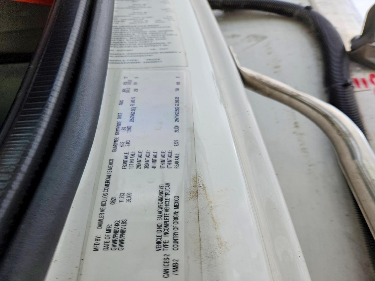 2022 FREIGLINER All models VIN 3ALACWFC4NDNK1791 photo 10
