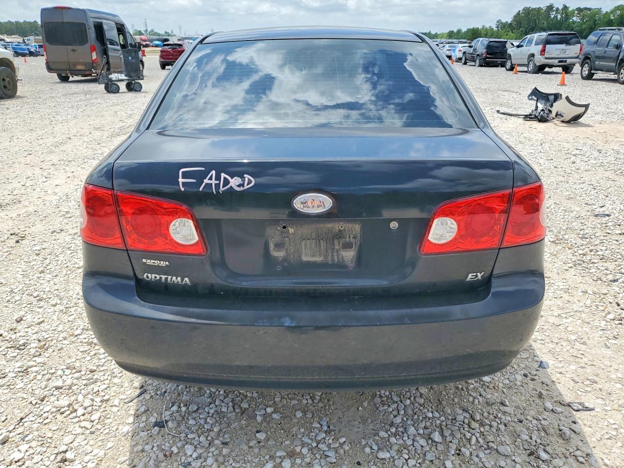 2008 Kia Optima VIN KNAGE123985238714 photo 6