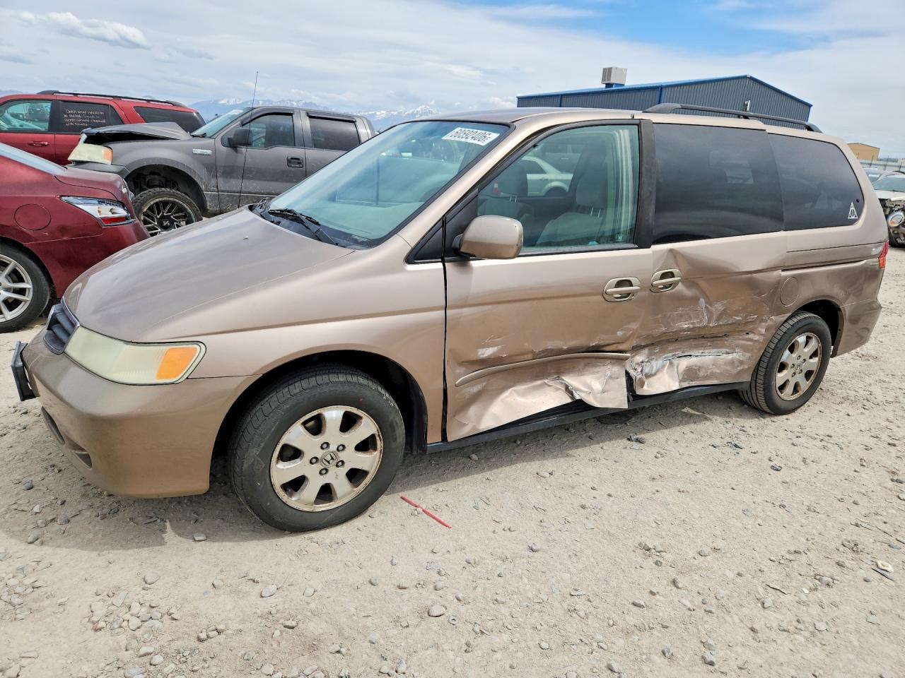 2003 Honda Odyssey VIN 5FNRL18643B008332 photo 1