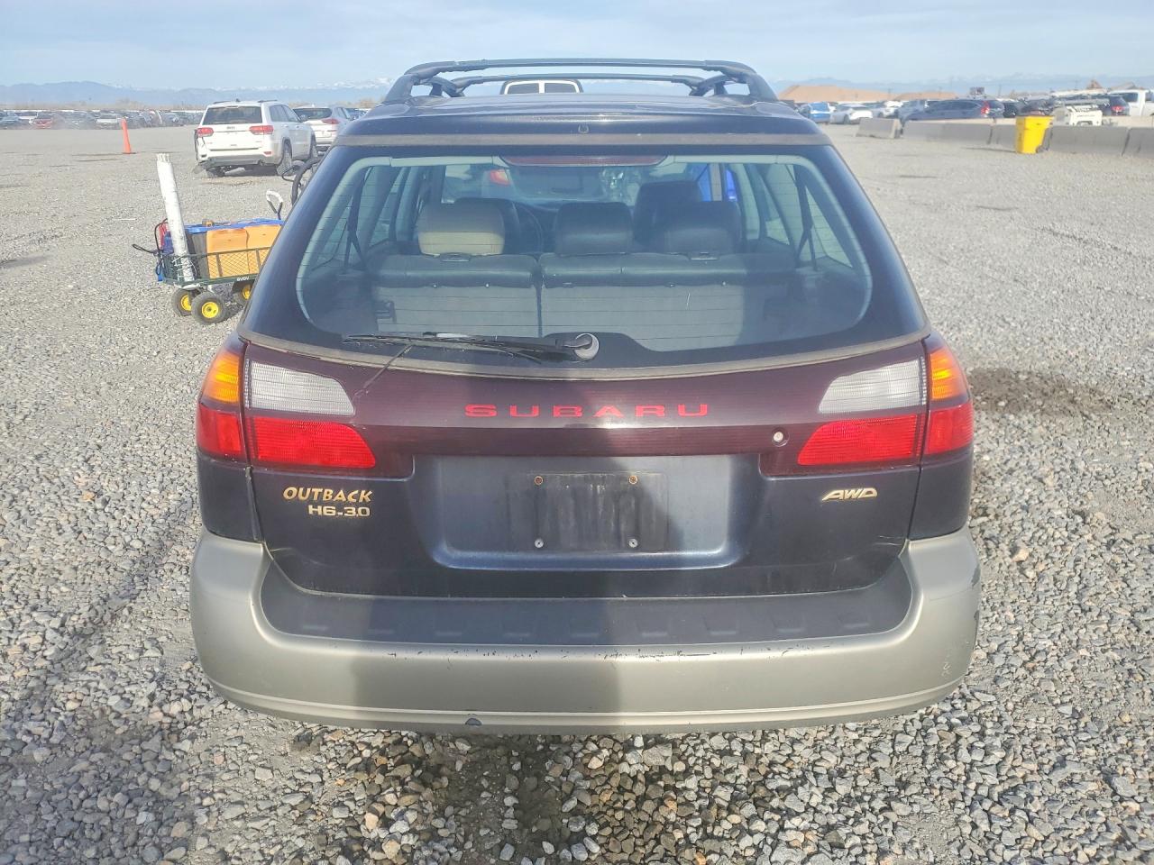2001 Subaru LEGACY VIN 4S3BH686117618319 photo 6