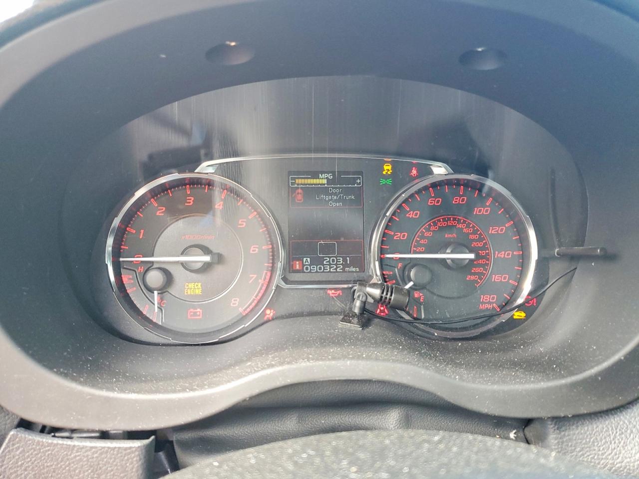 2017 Subaru Wrx VIN JF1VA1E60H9810473 photo 9