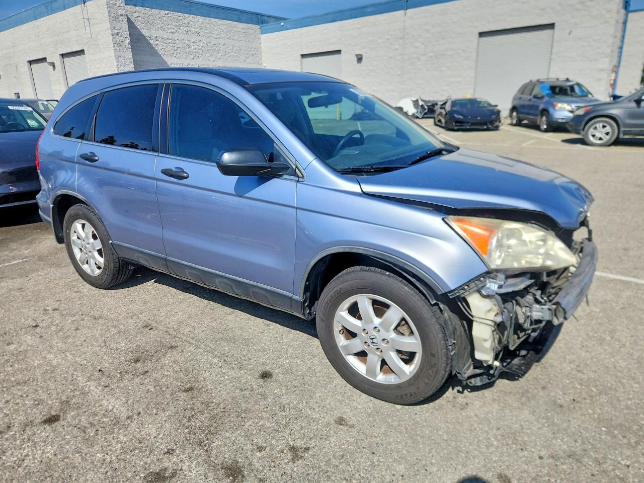 2007 Honda Crv VIN JHLRE38507C052718 photo 4