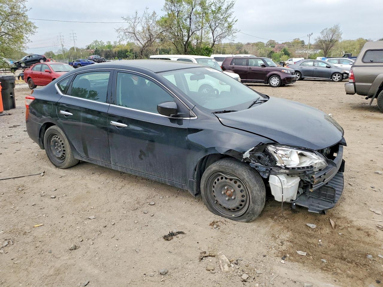 2014 Nissan Sentra sv VIN 3N1AB7AP1EY323427 photo 4