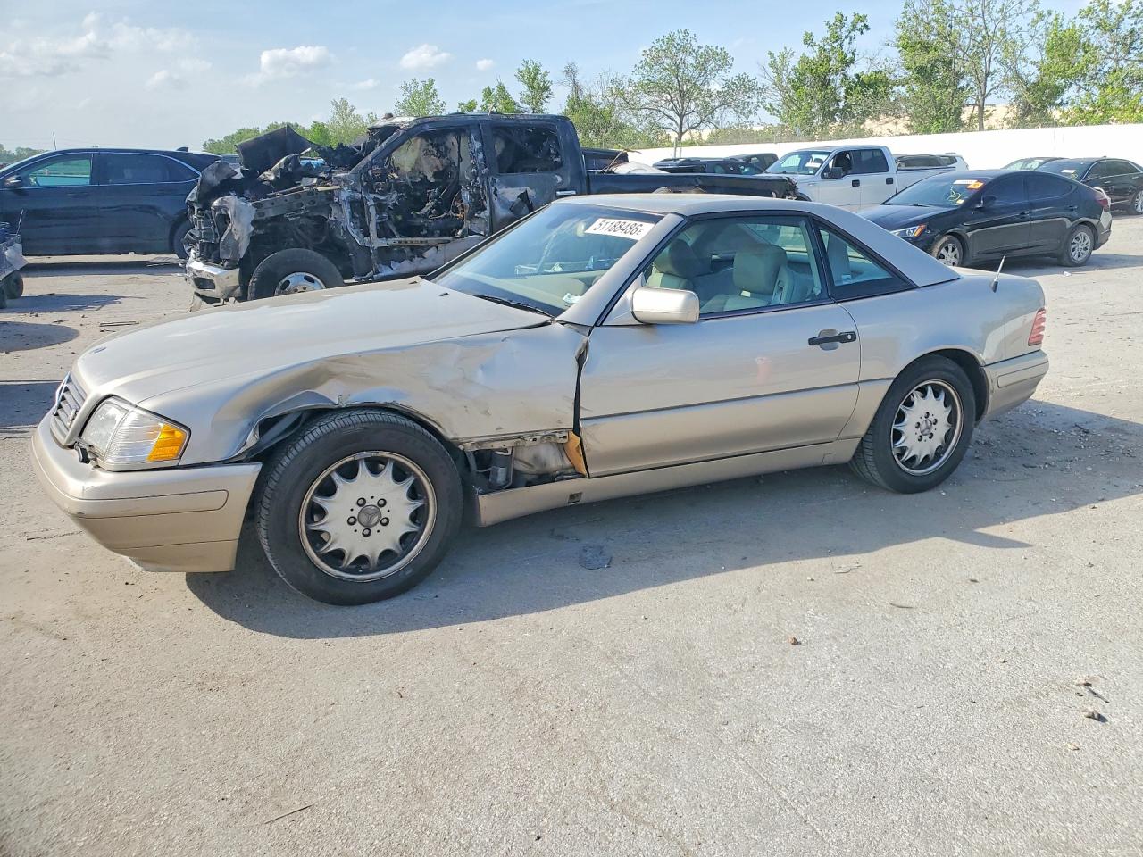 1998 Mercedes-Benz Sl-class VIN WDBFA67F3WF168529 photo 1