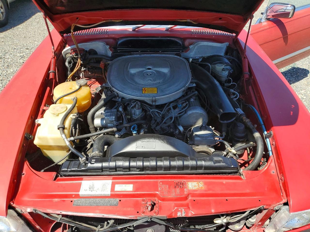 1984 Mercedes-Benz Sl-class VIN WDBBA45A0EB029331 photo 11