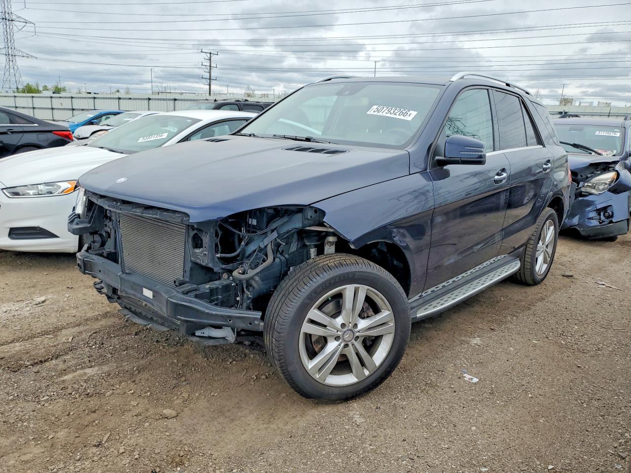 2015 Mercedes-Benz M-class VIN 4JGDA5HB9FA538258 photo 1