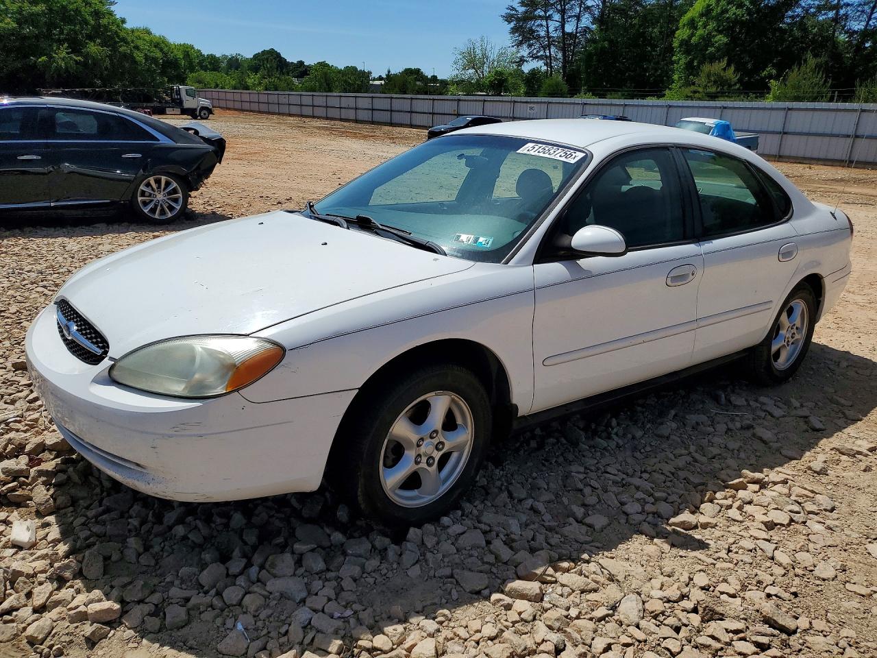 2002 Ford Taurus VIN 1FAFP53UX2A122305 photo 1