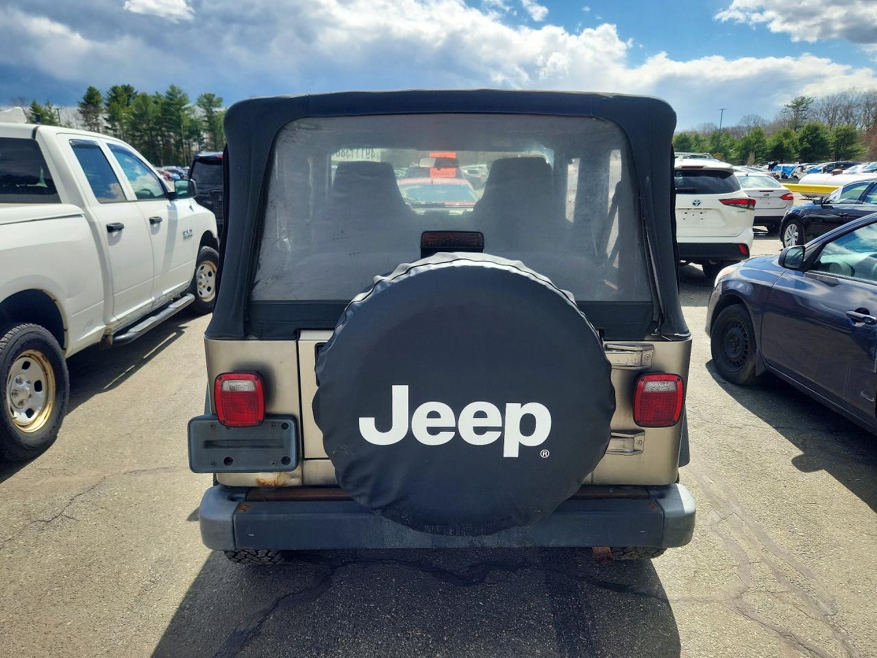 2003 Jeep Wrangler / VIN 1J4FA29123P356888 photo 6