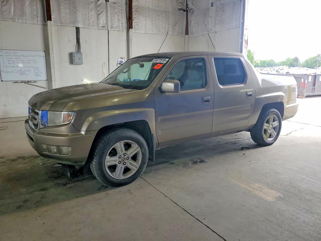 2009 Honda Ridgeline VIN 2HJYK16519H502767 photo 1