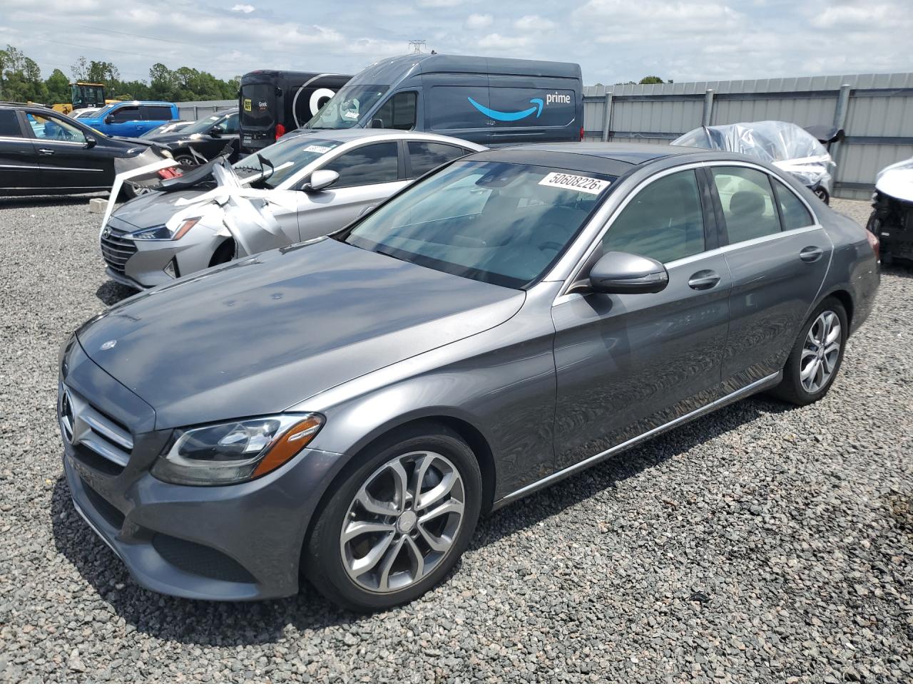 2017 Mercedes-Benz C class VIN 55SWF4JB7HU202975 photo 1