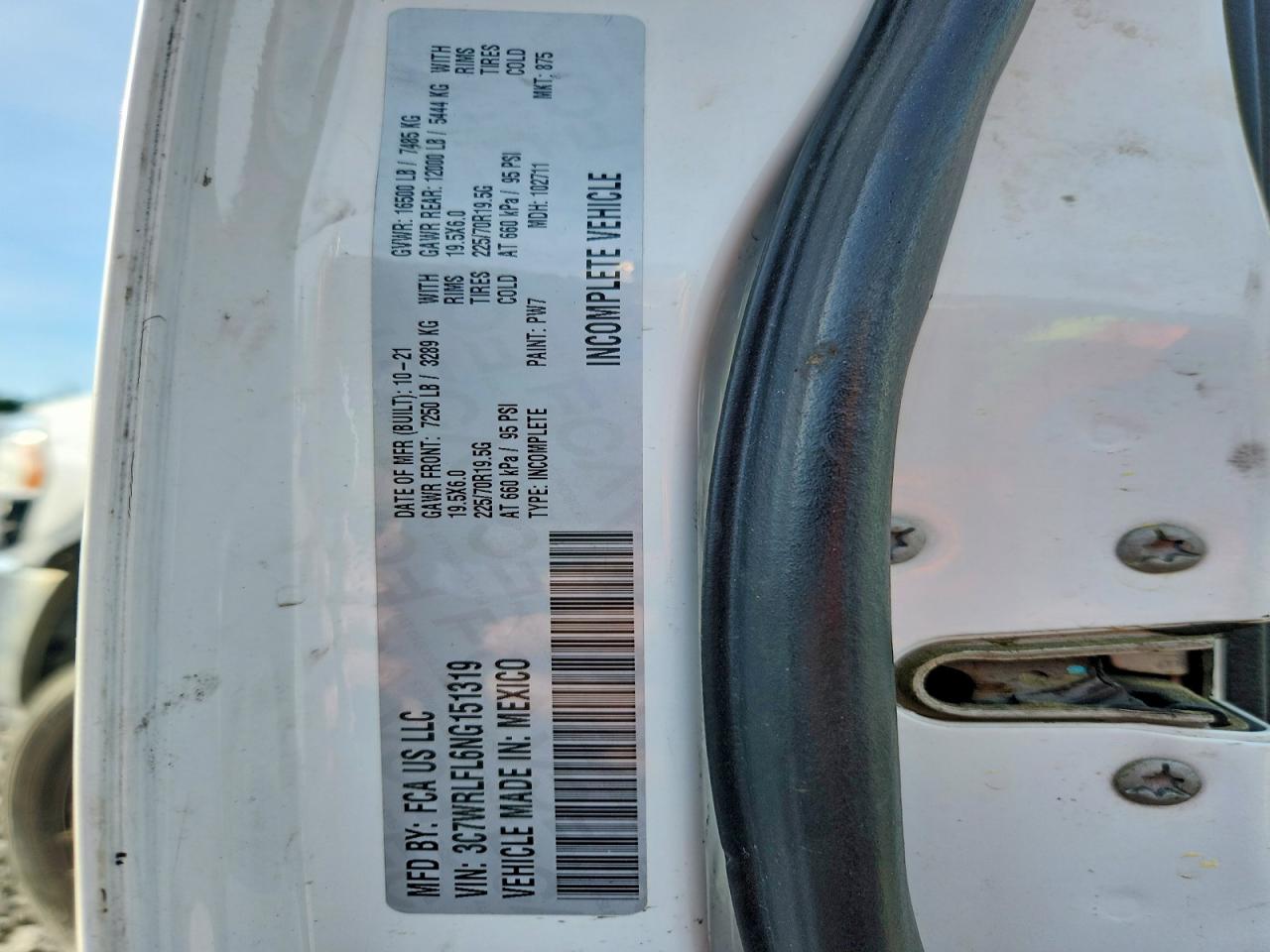 2022 Ram All models VIN 3C7WRLFL6NG151319 photo 12