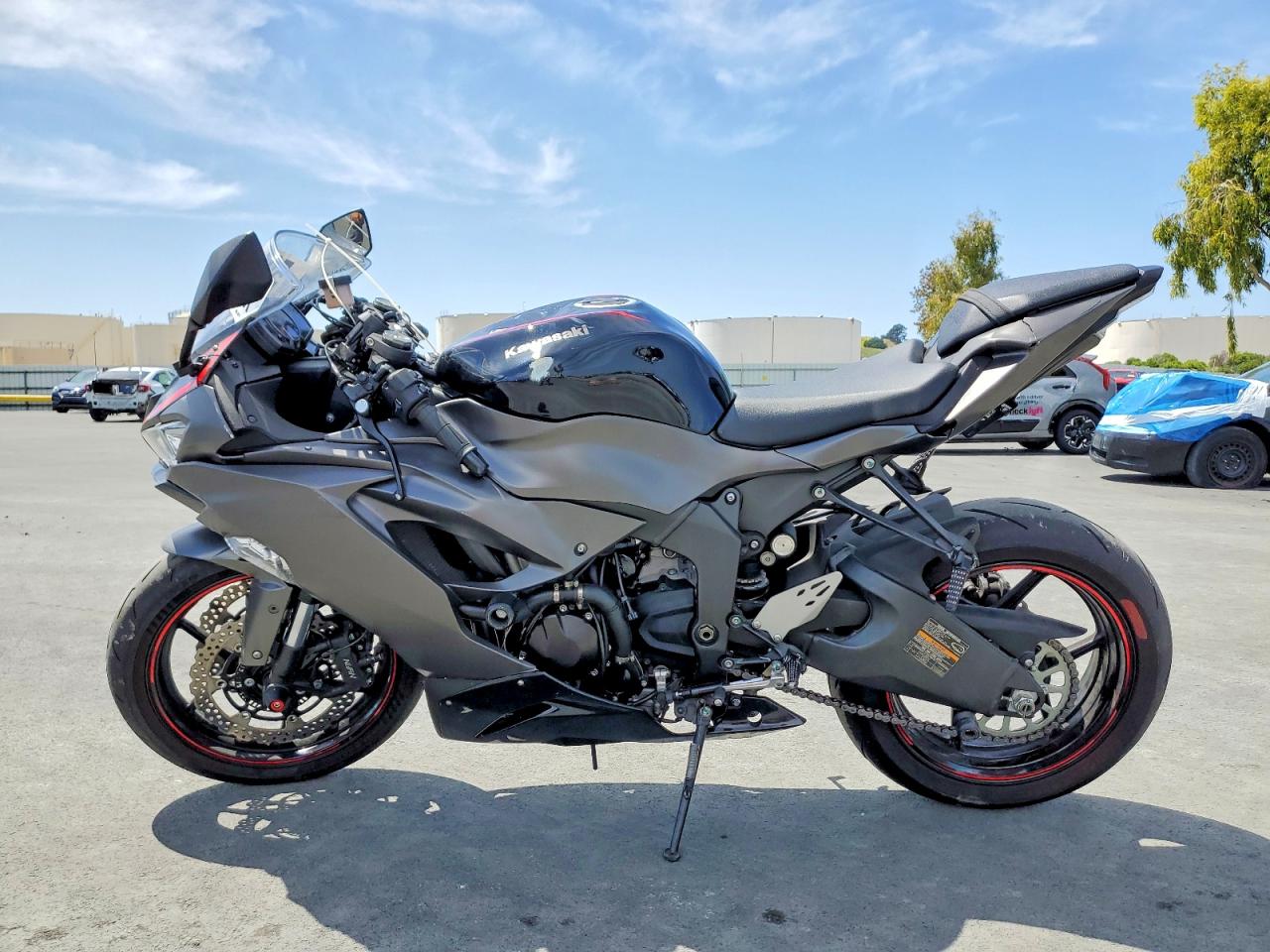 2022 Kawasaki Ninja 600 VIN JKBZXJH13NA012169 photo 3