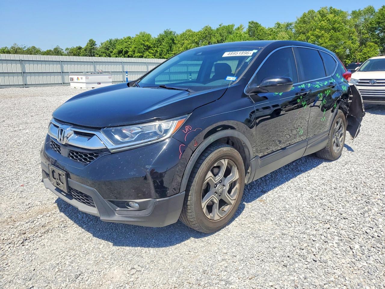 2019 Honda Crv VIN 5J6RW1H5XKA027791 photo 1