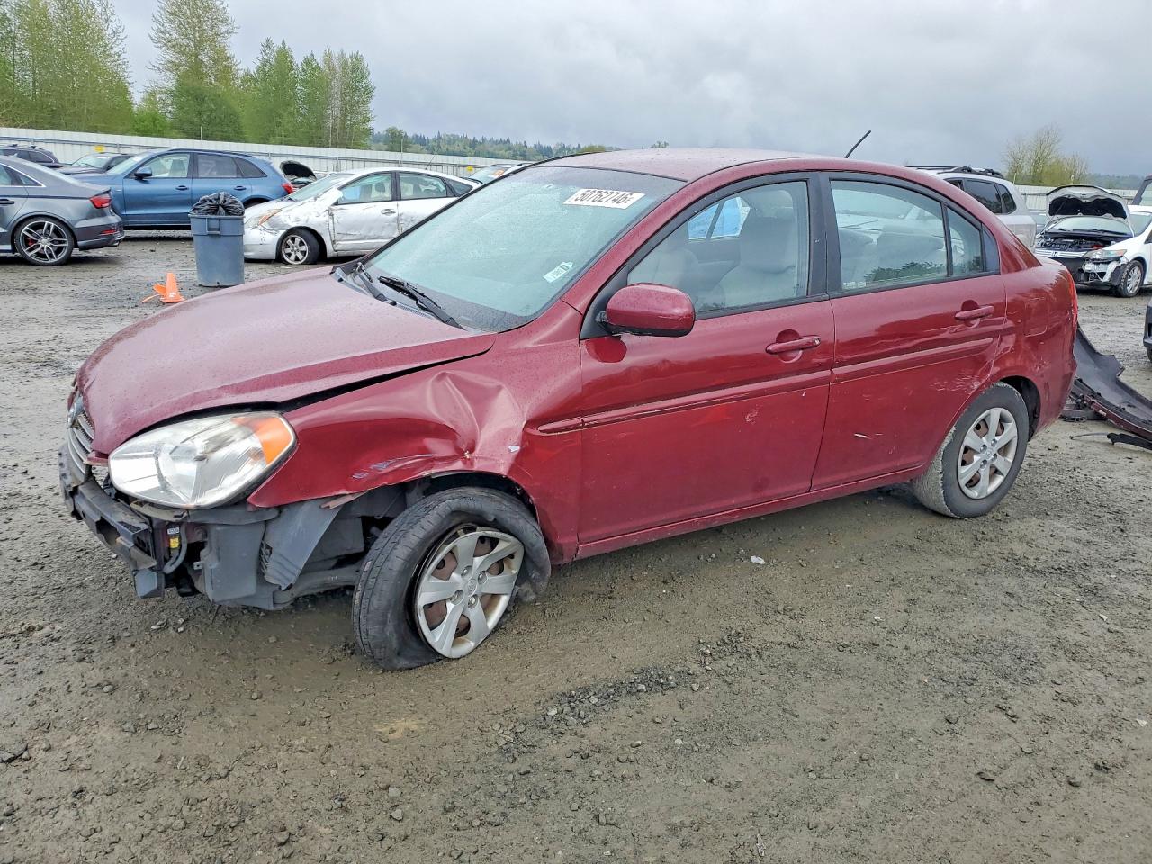 2010 Hyundai Accent VIN KMHCN4AC7AU488223 photo 1
