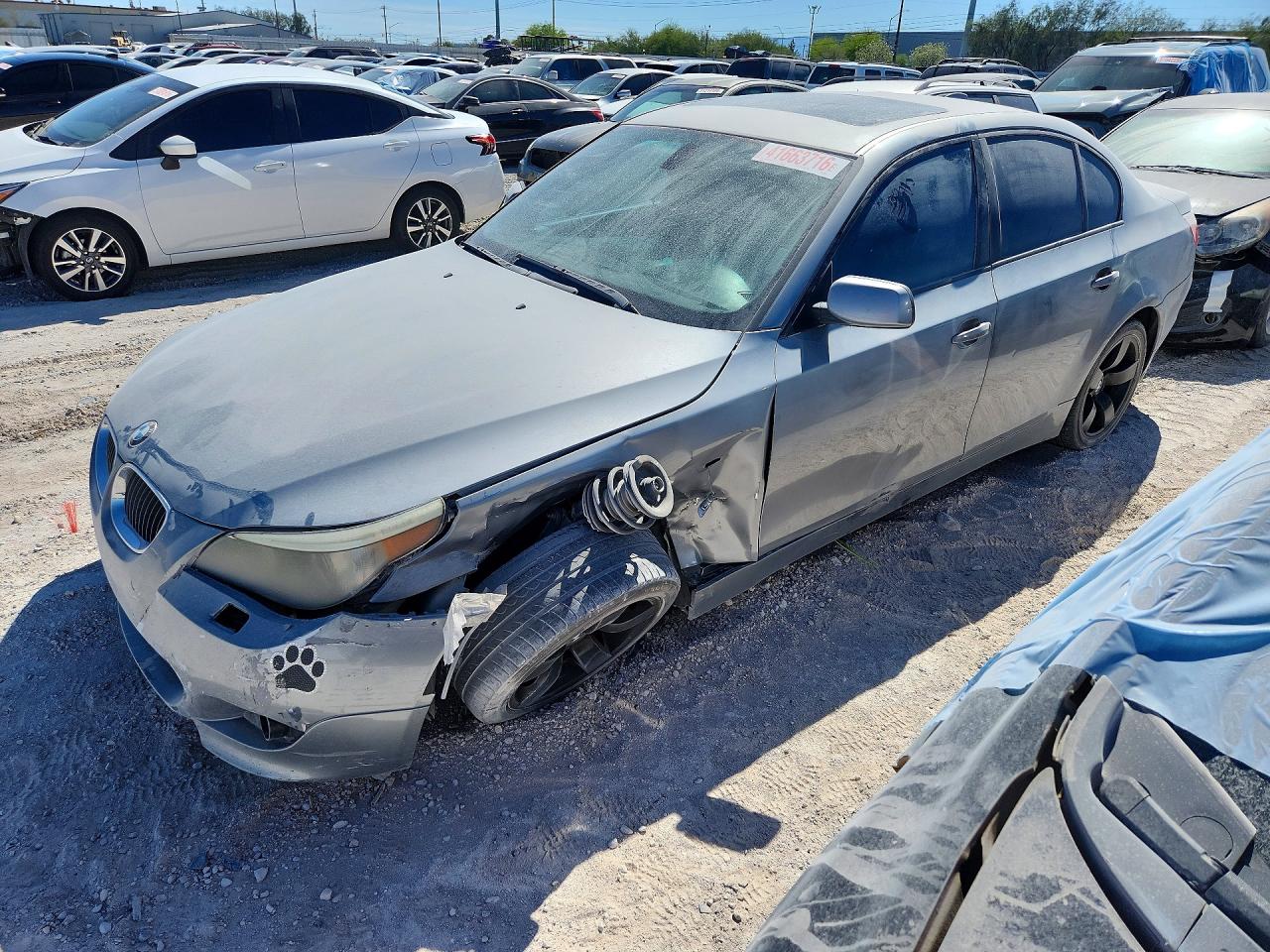 2004 BMW 5 series VIN WBANA73504B064226 photo 1