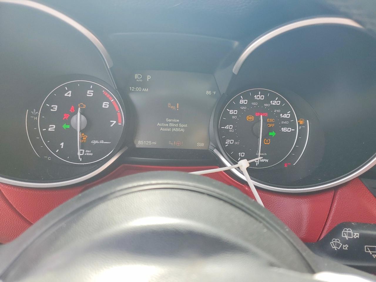 2020 Alfa Stelvio VIN ZASPAJANXL7C76295 photo 9