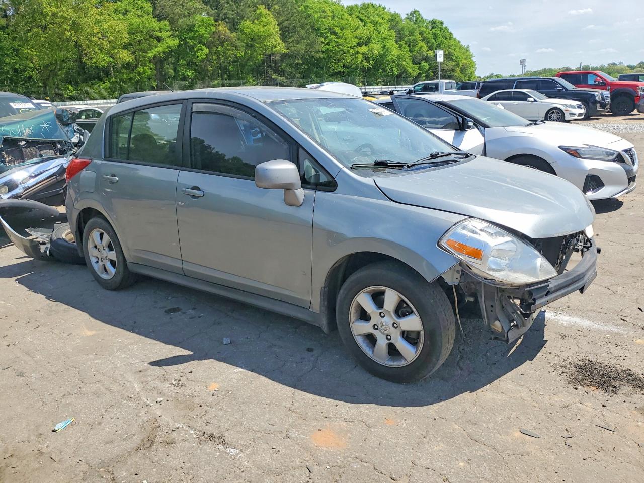2007 Nissan Versa VIN 3N1BC13E87L430971 photo 4