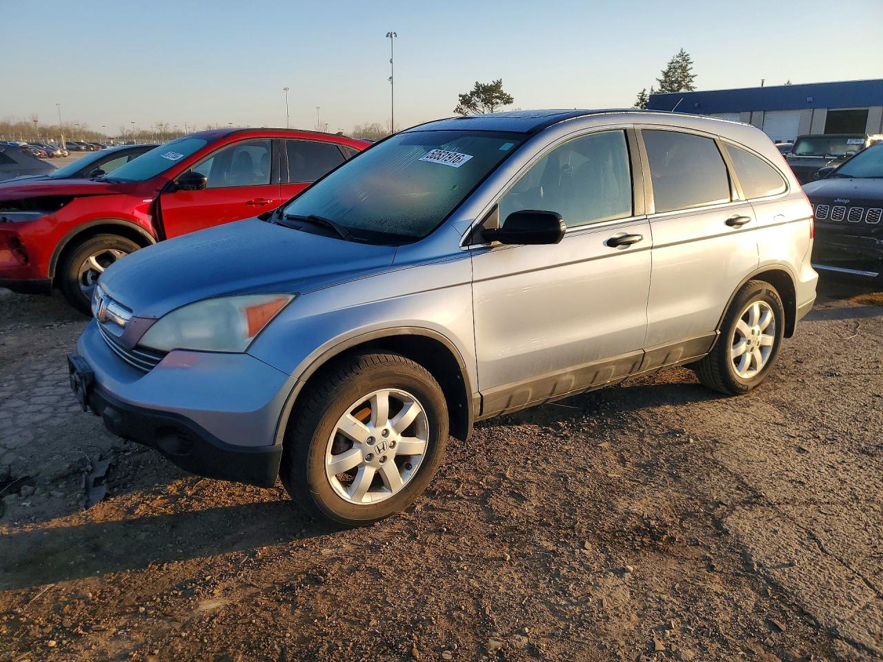 2008 Honda Crv VIN 5J6RE48538L005844 photo 1