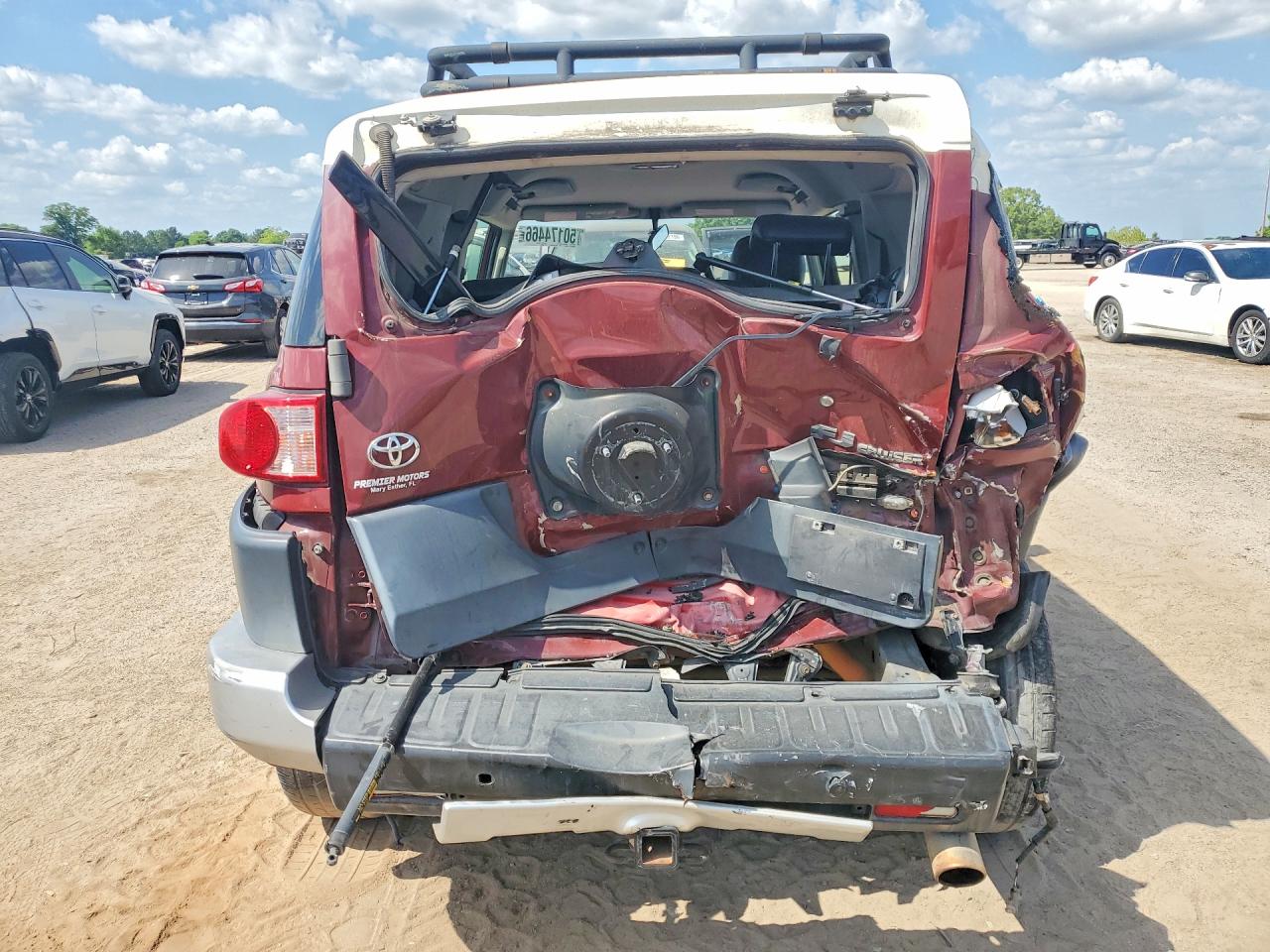 2008 Toyota Fj cruiser VIN JTEZU11F58K004545 photo 6