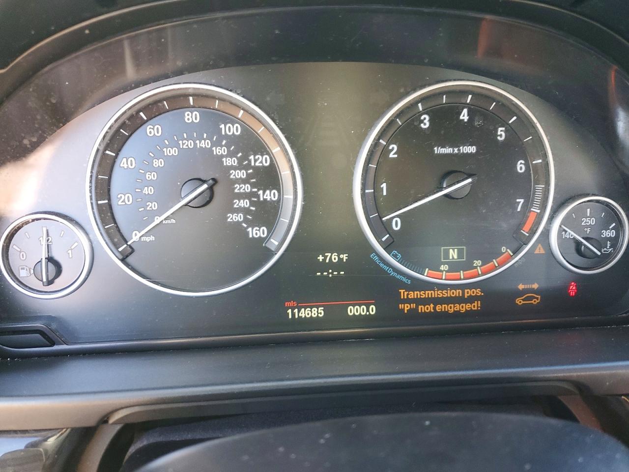 2013 BMW 5 series VIN WBAXH5C59DD112805 photo 9