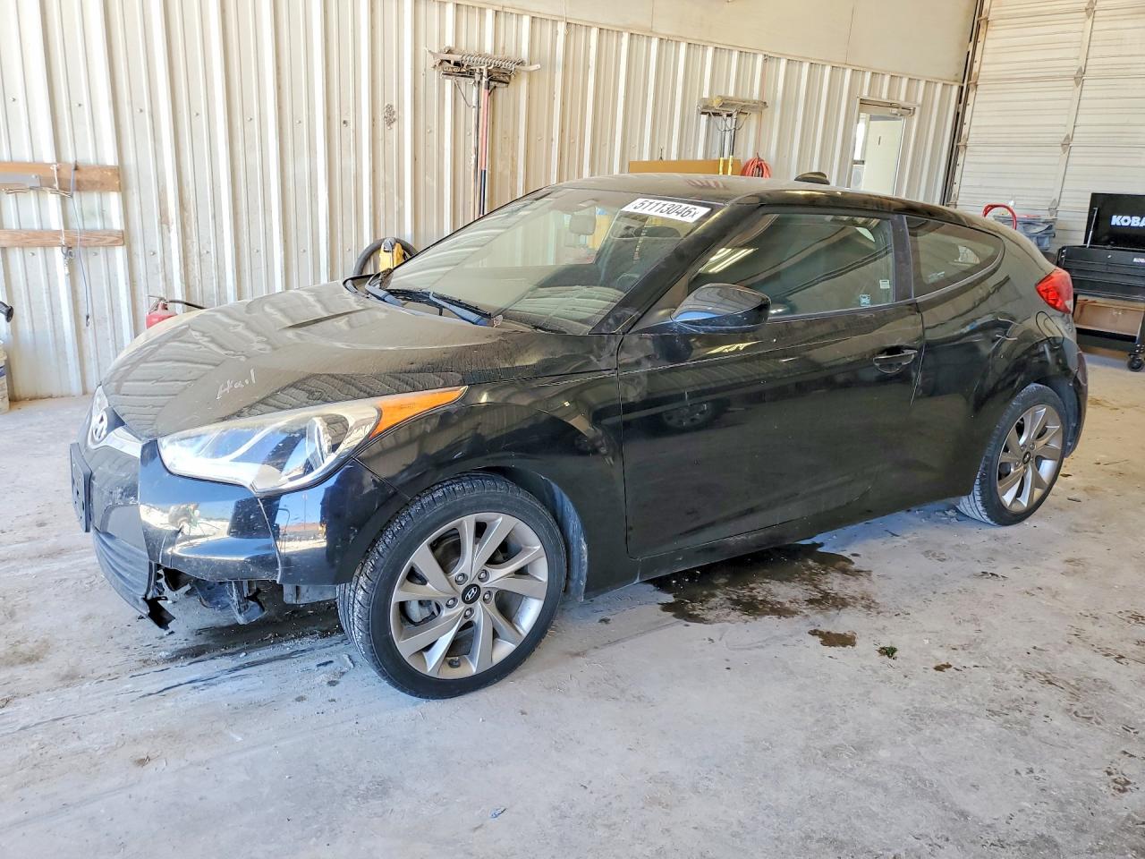 2017 Hyundai Veloster VIN KMHTC6AD7HU306539 photo 1