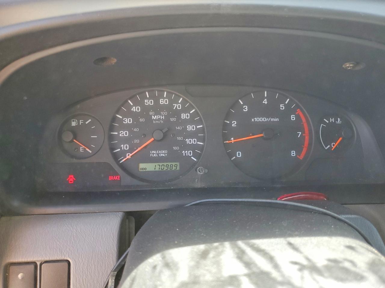 2000 Nissan Frontier VIN 1N6ED27T2YC361517 photo 9