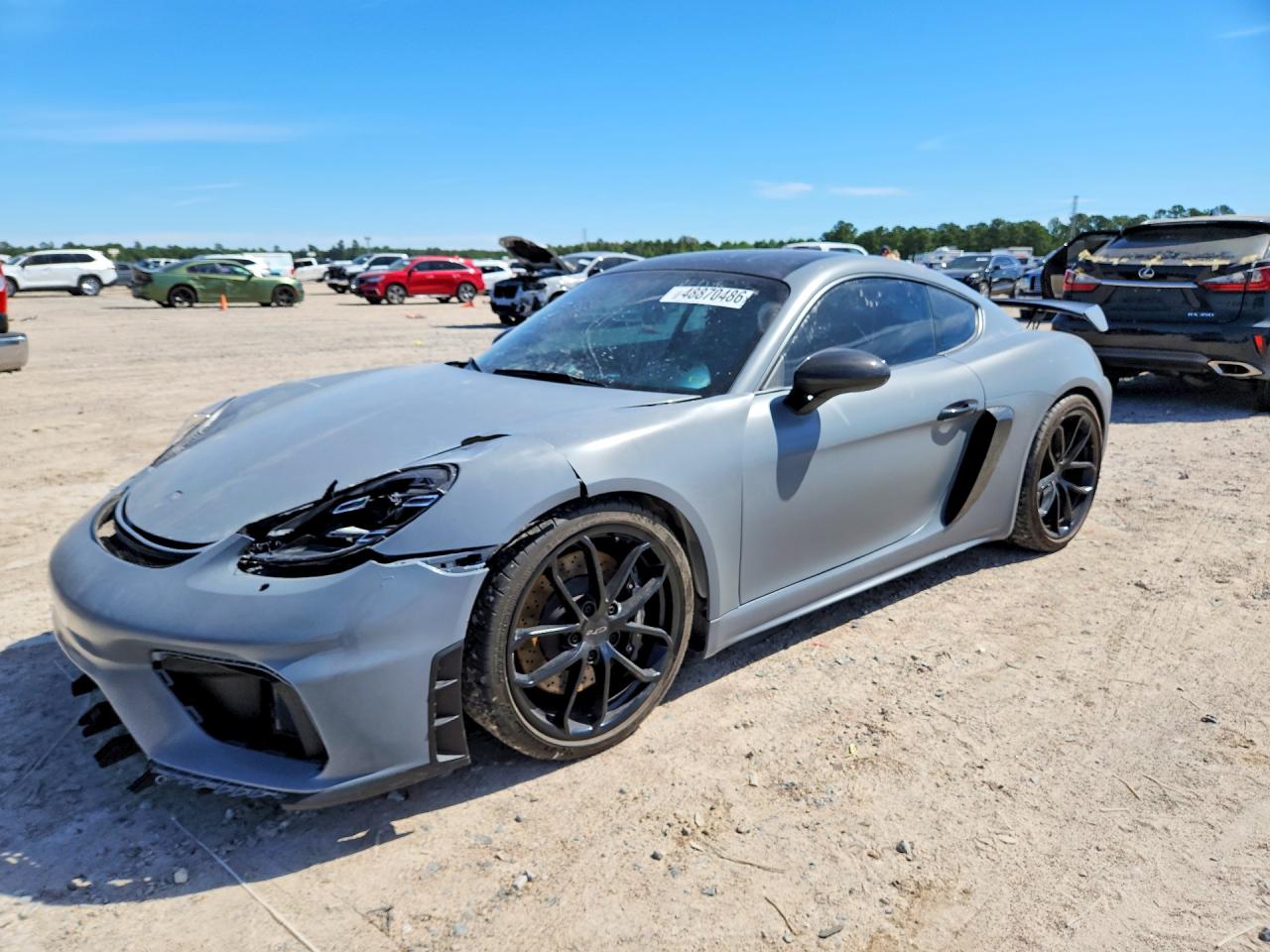 2023 Porsche Cayman VIN WP0AC2A81PS275497 photo 1