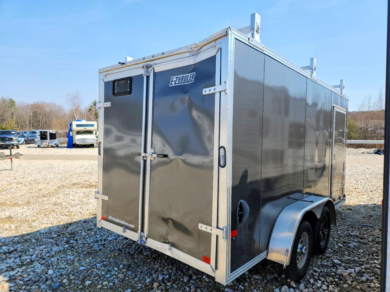 2022 ALCOM LLC ENCLOSED CARGO TRAILER VIN 5WFBE1423NW119637 photo 4
