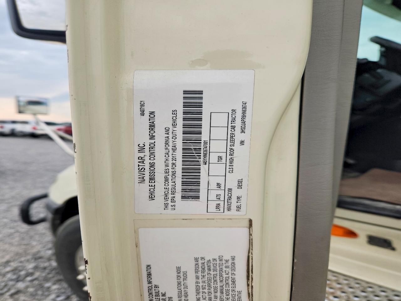 2017 International All other VIN 3HSDJAPR6HN636747 photo 12