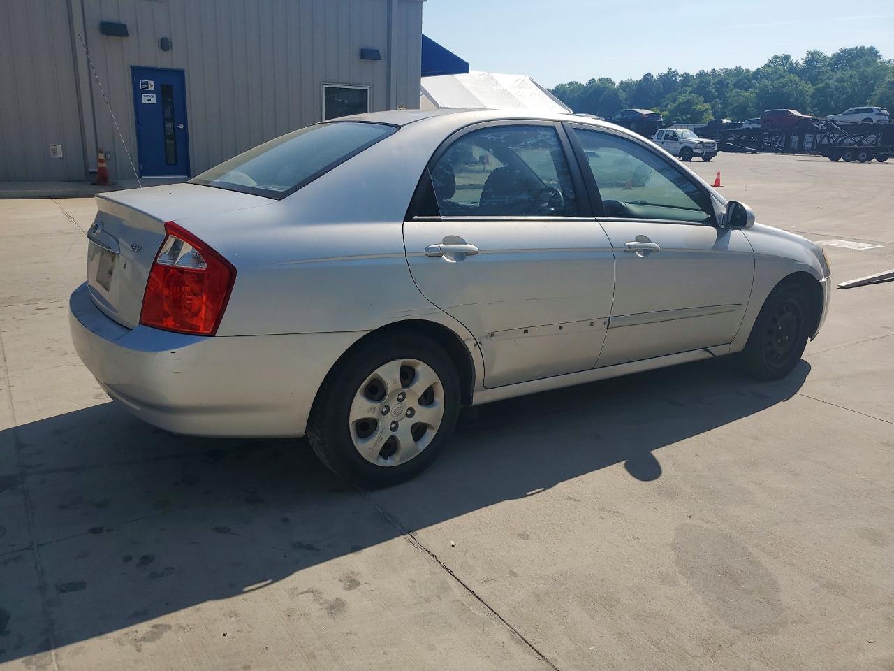 2006 KIA Spectra VIN KNAFE121865297874 photo 3