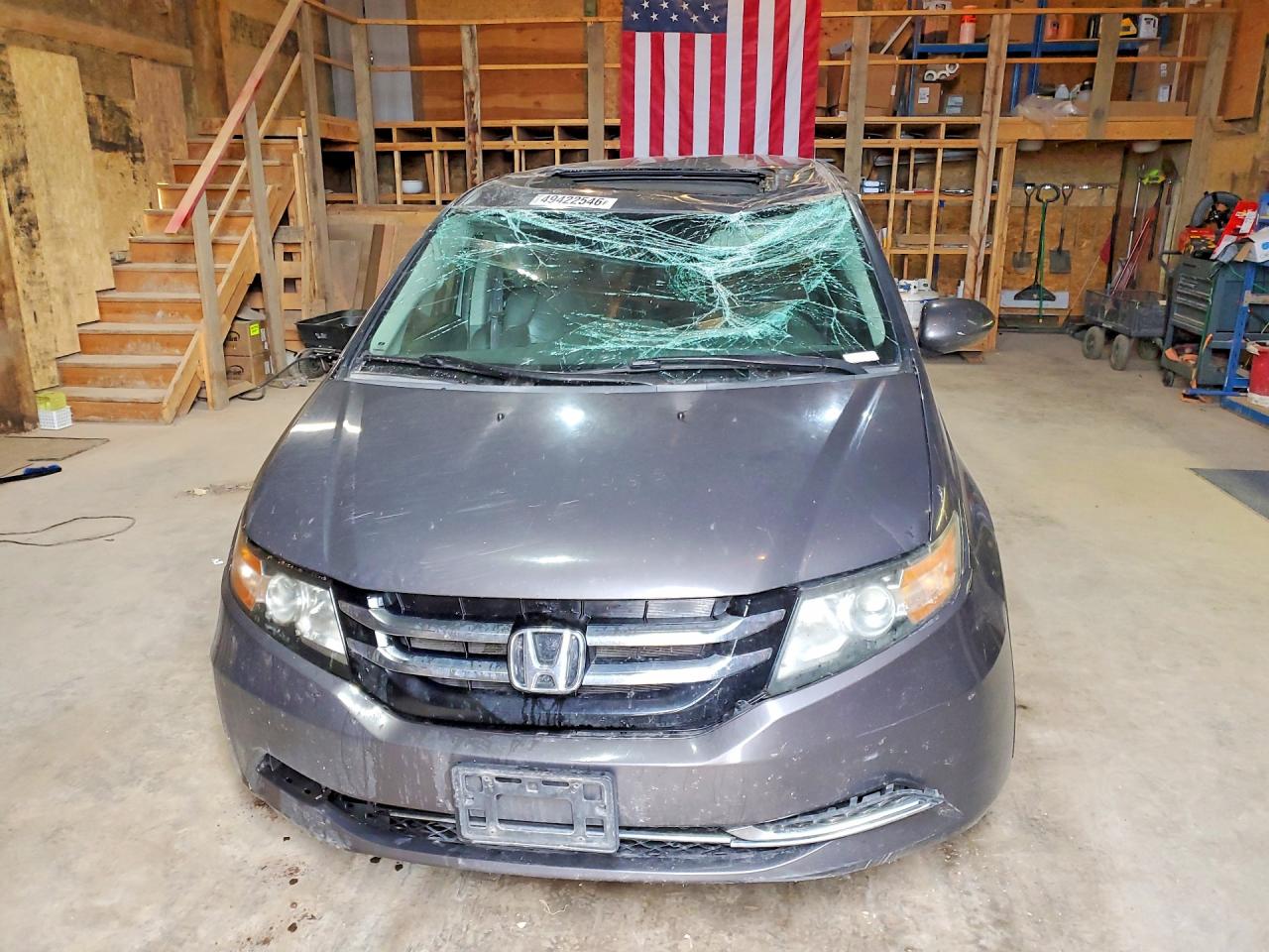 2014 Honda Odyssey VIN 5FNRL5H60EB061233 photo 5