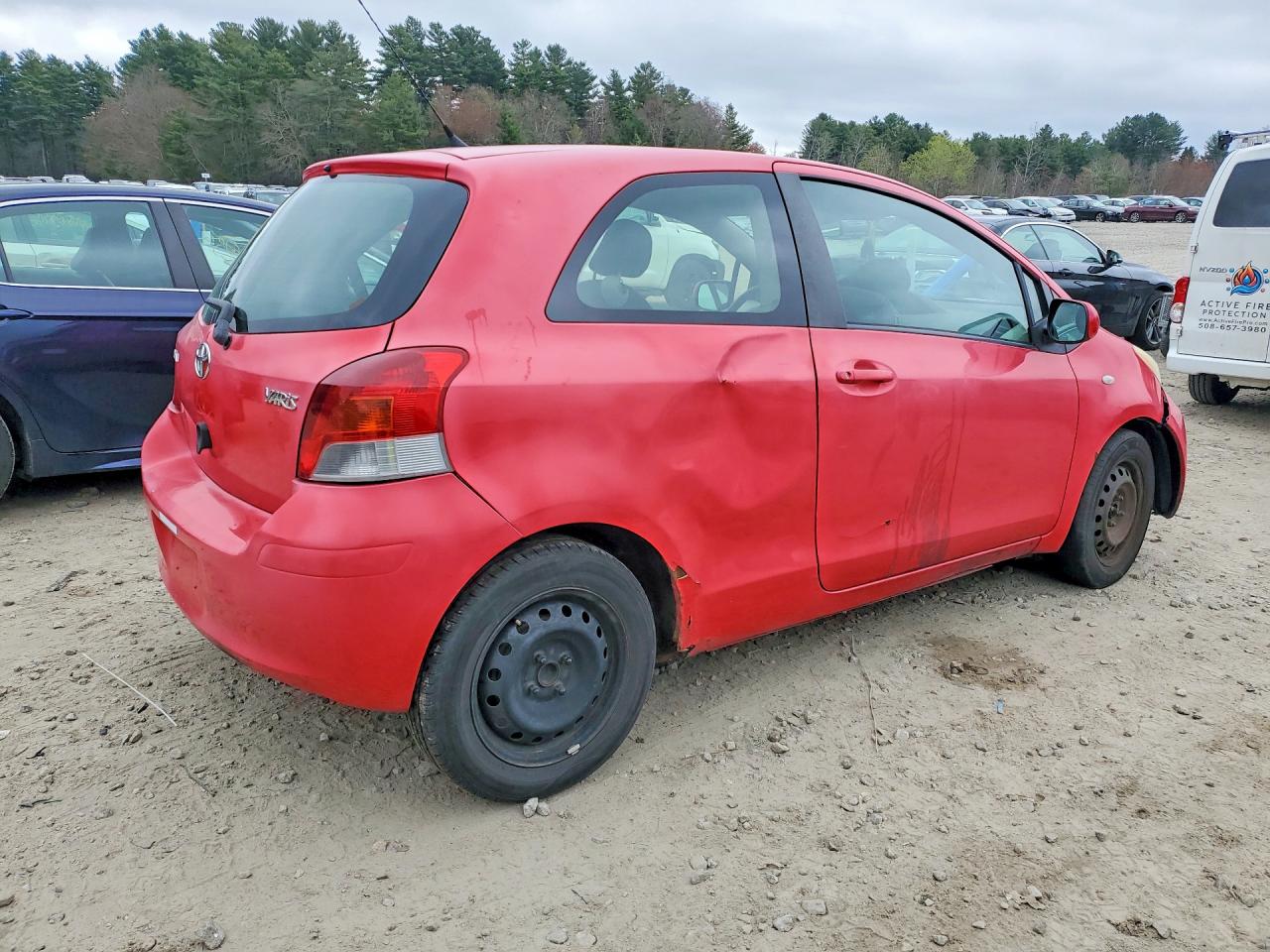 2009 Toyota Yaris VIN JTDJT903795238504 photo 3