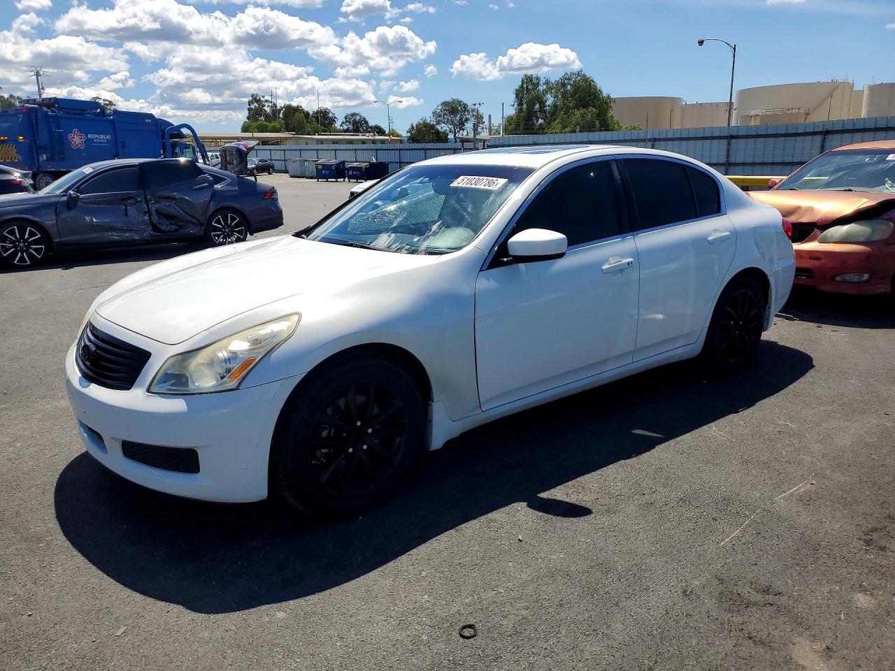 2009 Infiniti G37 VIN JNKCV61E89M305648 photo 1