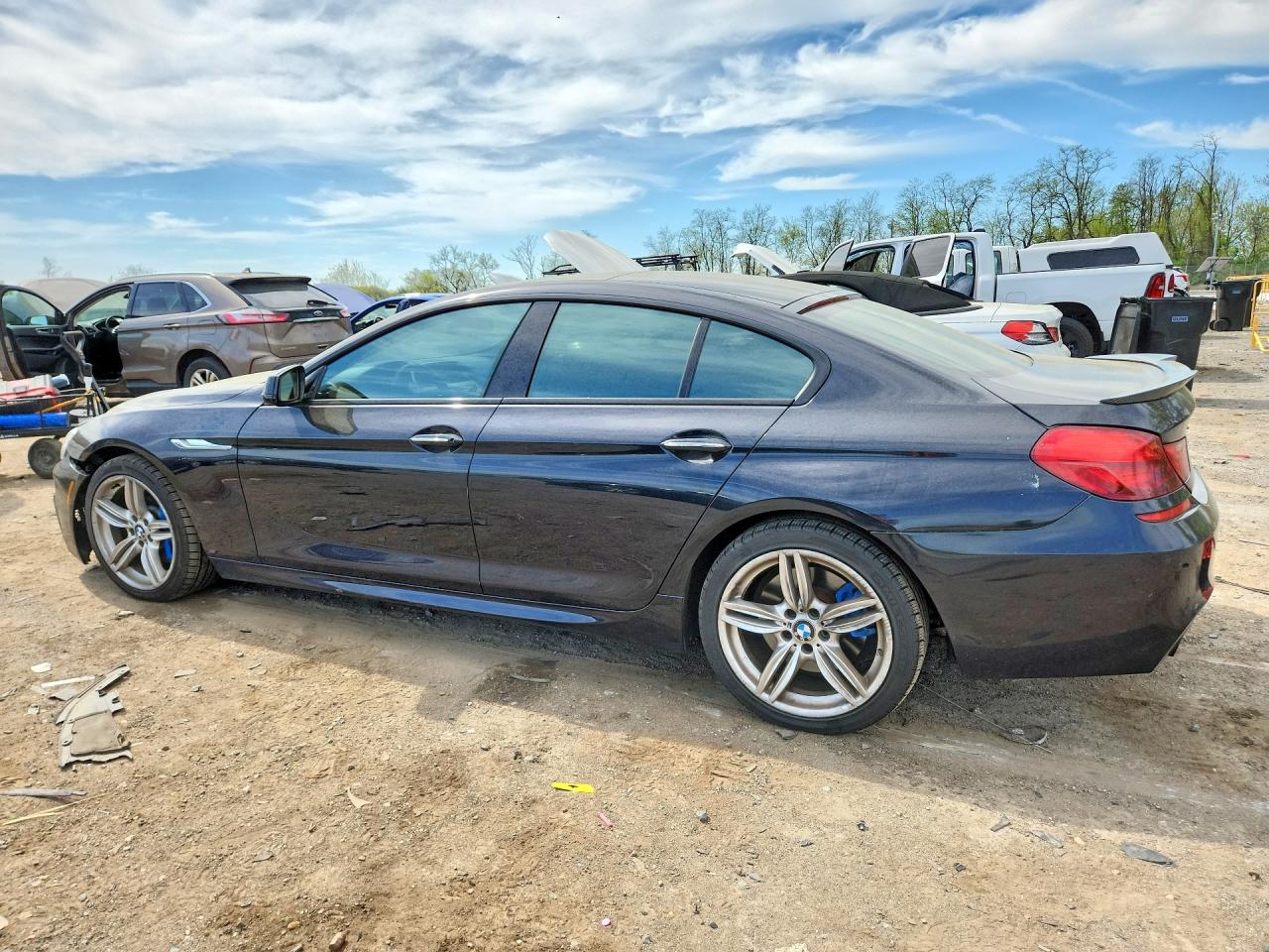 2014 BMW 6 series VIN WBA6B8C5XED452643 photo 2