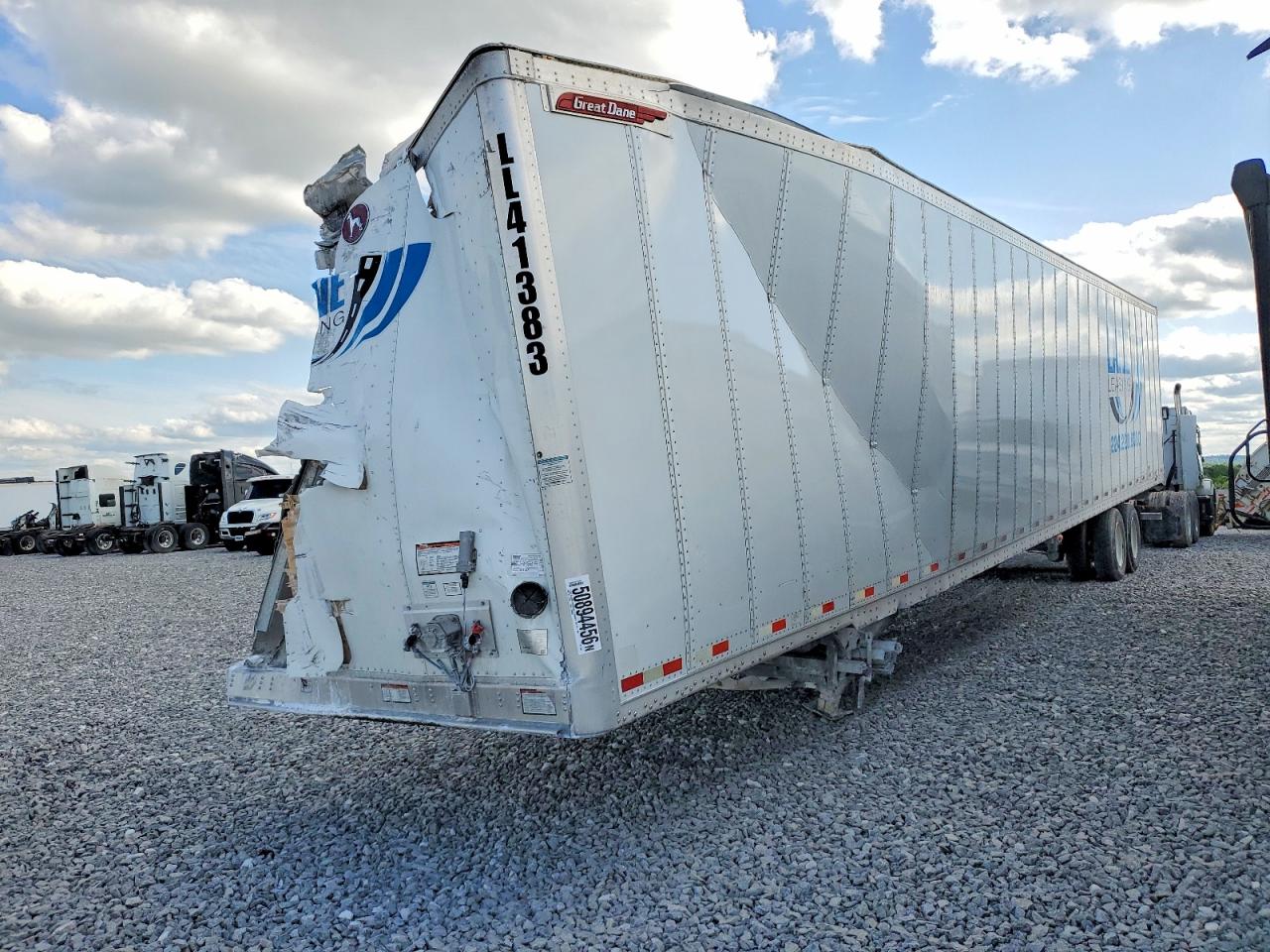 2019 GREAT DANE DRY VAN TRAILER VIN 1GRAP062XKT141383 photo 2