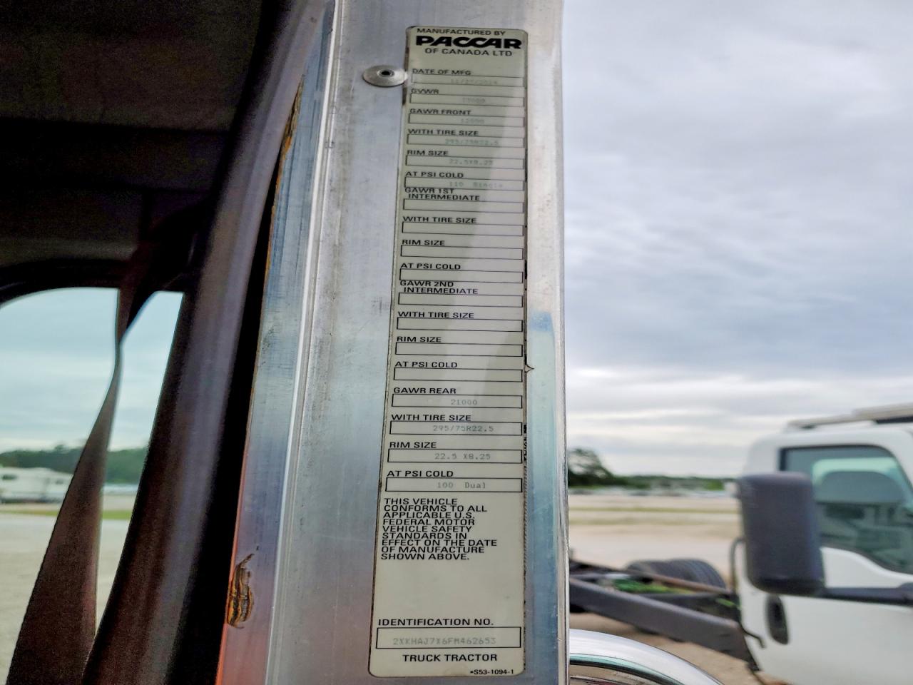 2015 KENWORTH All other VIN 2XKHAJ7X6FM462653 photo 10