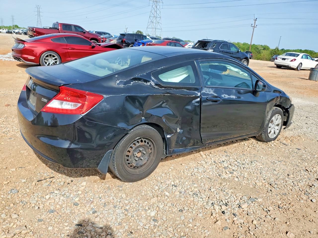 2012 Honda Civic VIN 2HGFG3B56CH546822 photo 3