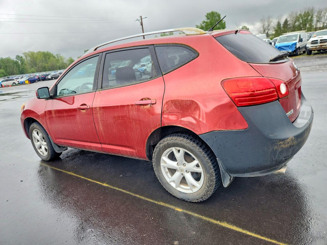2008 Nissan Rogue VIN JN8AS58V68W127599 photo 2