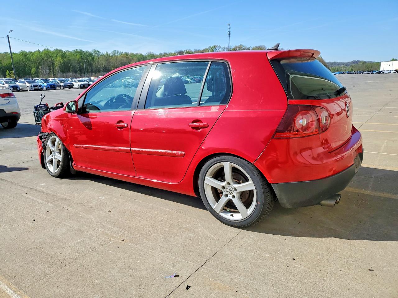 2008 Volkswagen Rabbit VIN WVWDA71K28W070227 photo 2
