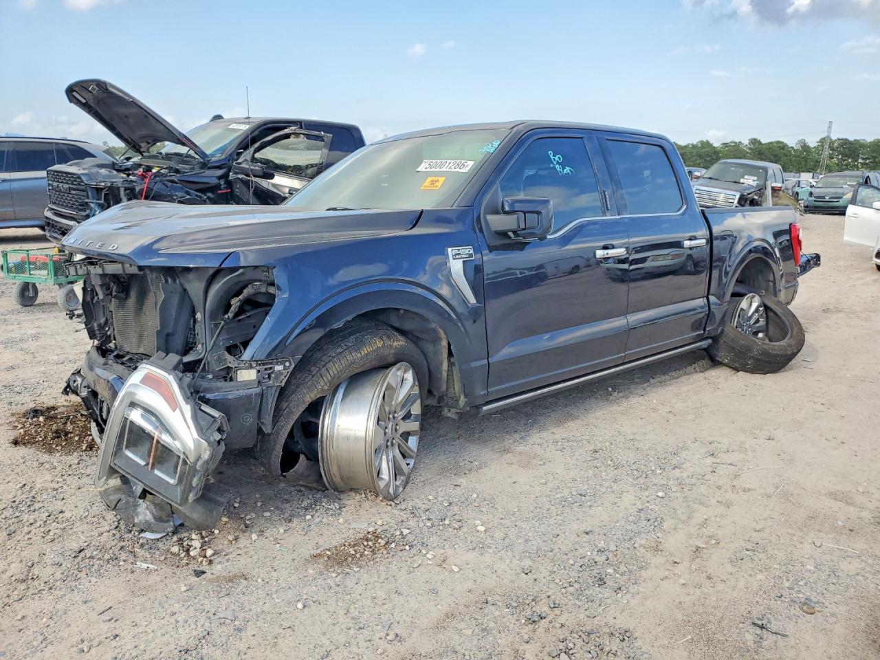2021 Ford F150 VIN 1FTFW1E8XMFA44149 photo 1