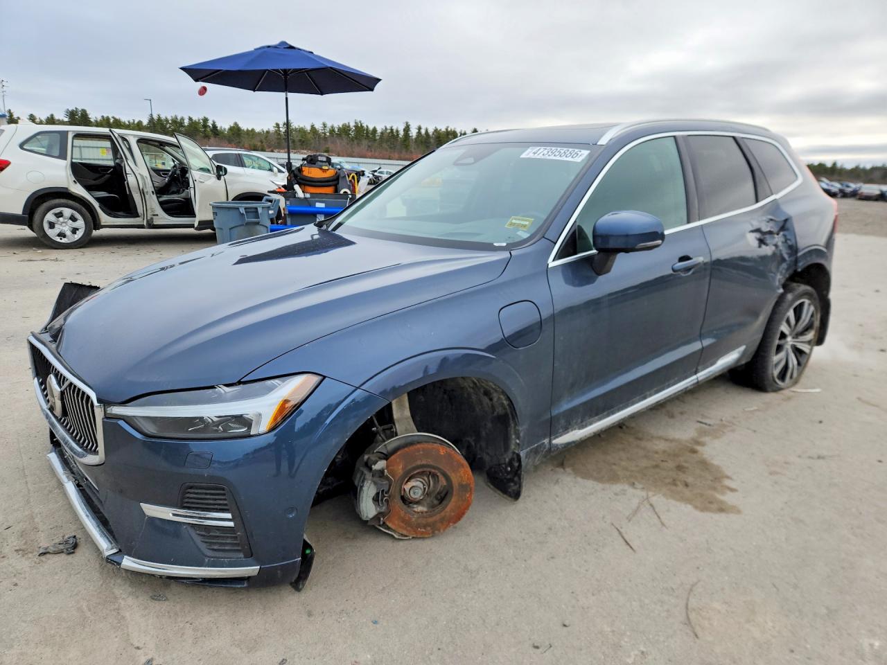 2022 Volvo Xc60 t8 re VIN YV4H60DL6N1047103 photo 1