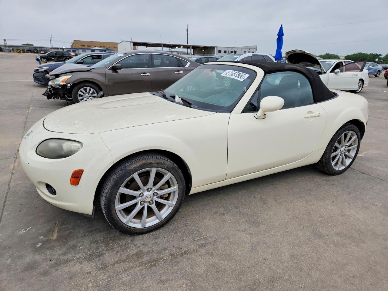 2007 Mazda Mx5 VIN JM1NC25F470126510 photo 1