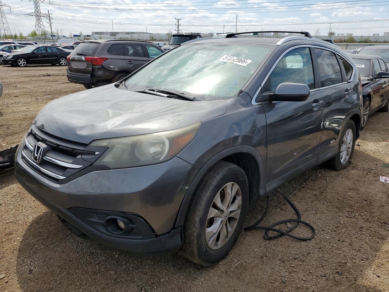 2013 Honda Crv VIN 2HKRM4H76DH668821 photo 1