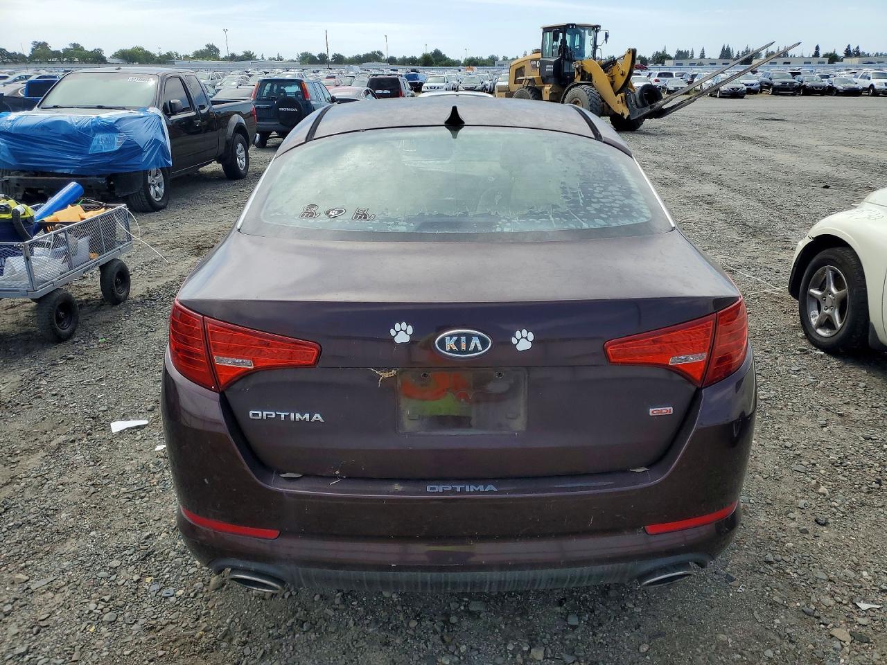 2011 Kia Optima VIN KNAGM4A79B5166557 photo 6
