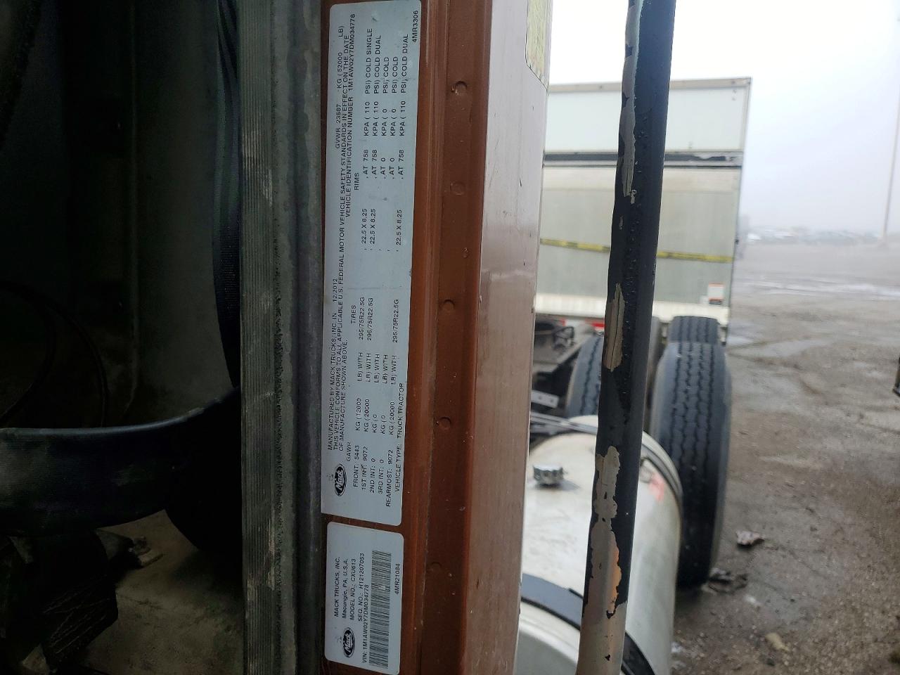 2013 MACK All other VIN 1M1AW02Y7DM034778 photo 10