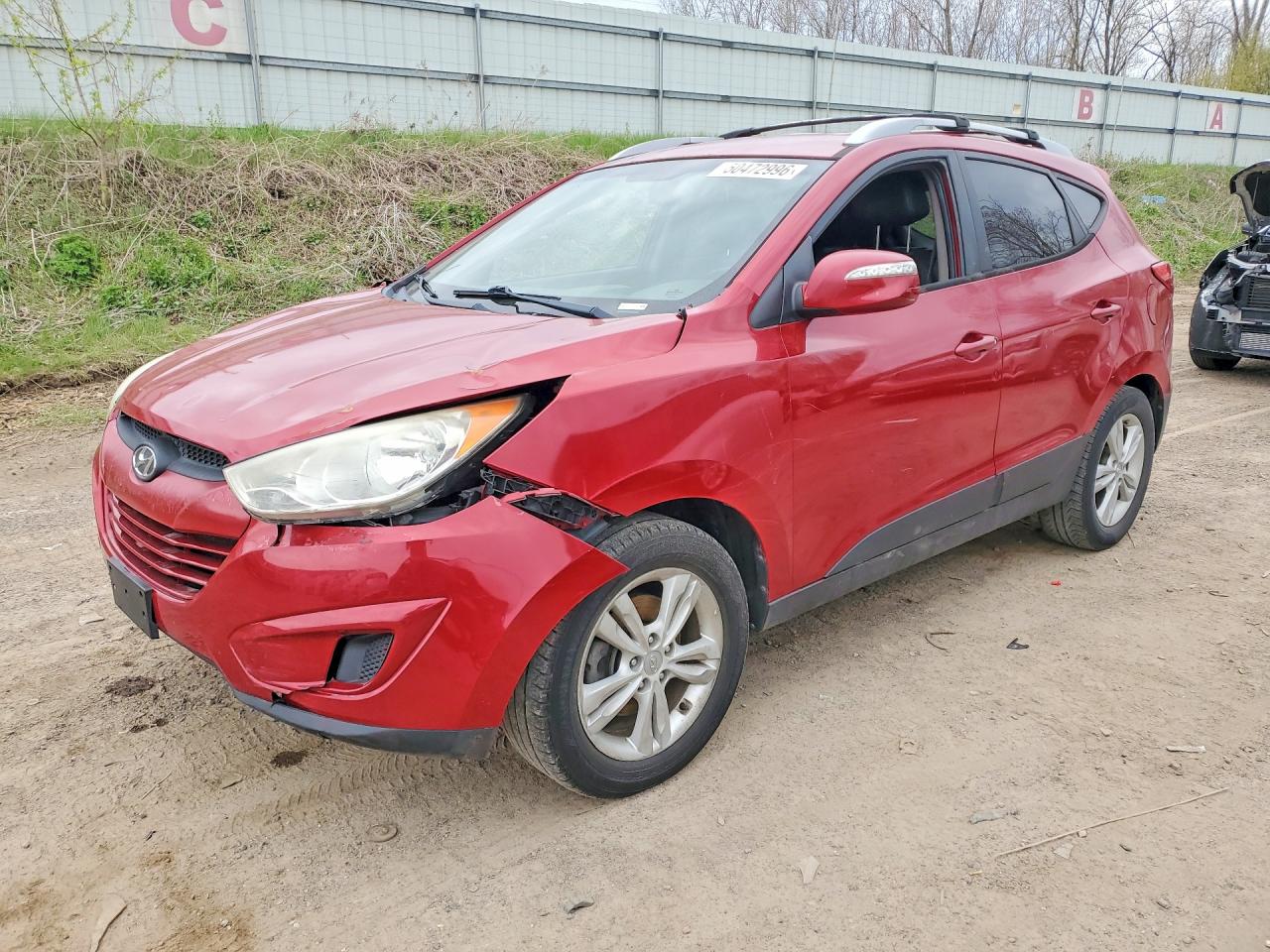 2012 Hyundai Tucson VIN KM8JU3ACXCU443154 photo 1