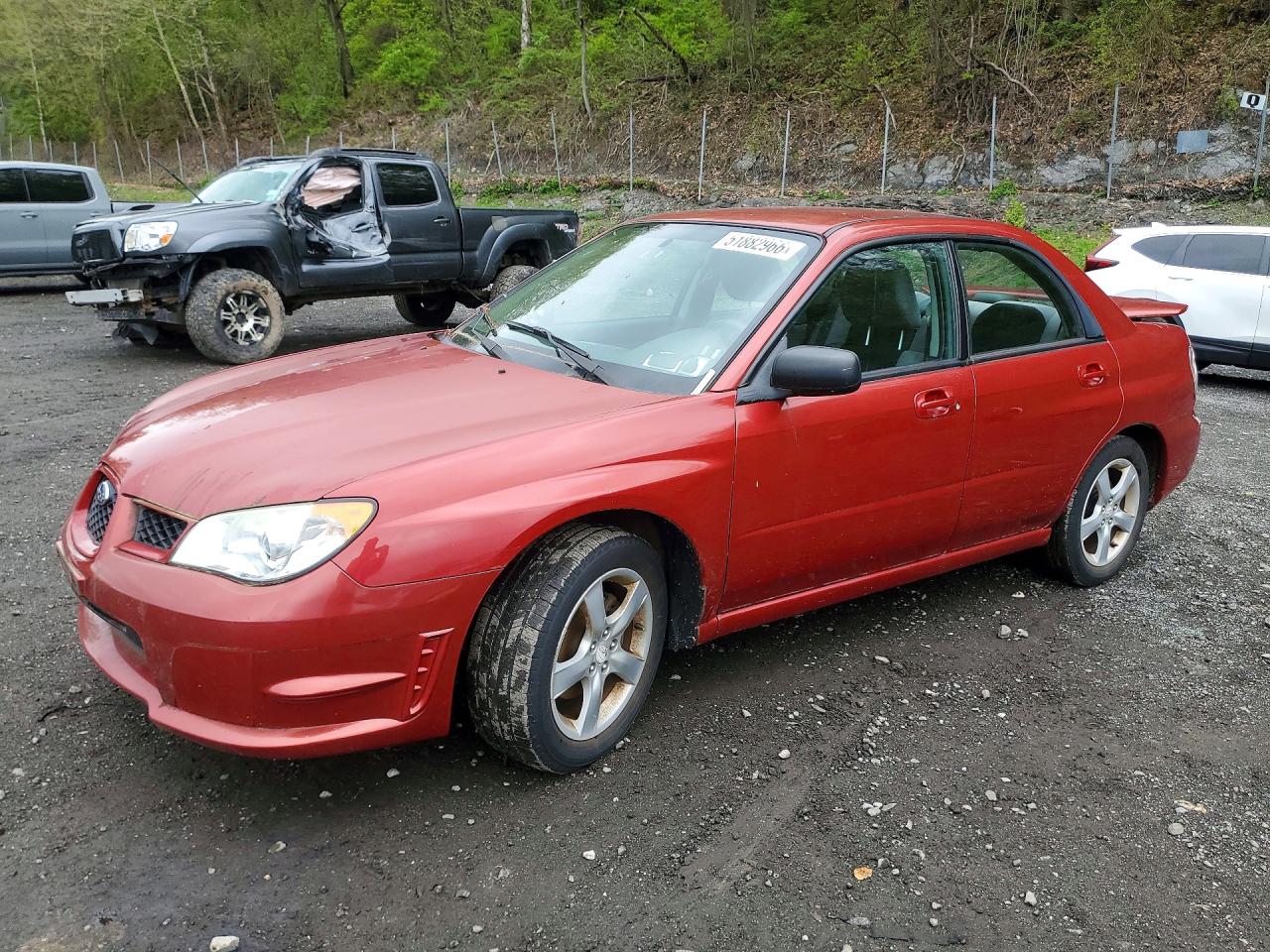 2007 Subaru Impreza VIN JF1GD61607H522766 photo 1